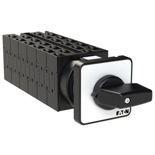Eaton Omschakelaar, Contacten: 22, 20 A, Frontplaat: 1-2, 90 &deg;, vast, inbouw - Eaton 003762 r - 20056337