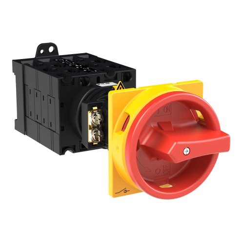 Eaton Hoofdschakelaar, 10-polig, 32 A, NOOD-UIT-functie, 90 &deg;, tussenbouw - Eaton 004190 r - 20058090