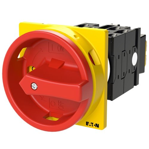Eaton Hoofdschakelaar, 6-polig + 1MC + 1VC, 20 A, NOOD-UIT-functie, 90 &deg;, in - Eaton 008207 l - 20056178