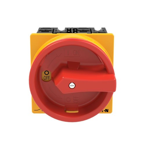 Eaton Hoofdschakelaar, 3-polig + 1MC, 32 A, NOOD-UIT-functie, 90 &deg;, inbouw - Eaton 008648 c - 20056185