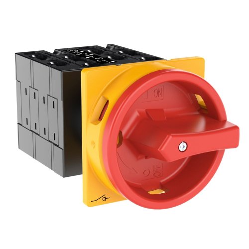 Eaton Hoofdschakelaar, 6-polig + 1MC + 1VC, 32 A, NOOD-UIT-functie, 90 &deg;, af - Eaton 008938 r - 20057621