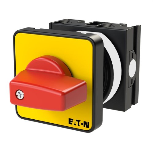 Eaton AAN-UIT-schakelaar, 1-polig, 20 A, NOOD-UIT-functie, 90 &deg;, inbouw - Eaton 009046 l - 20056236