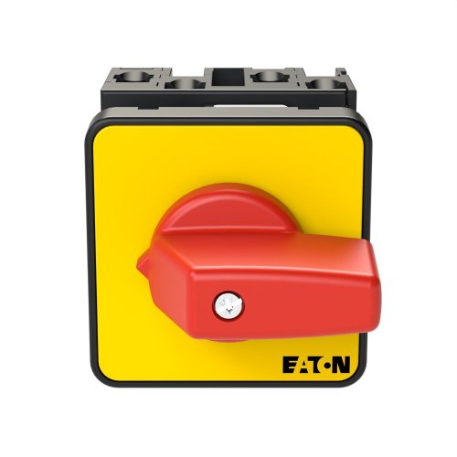 Eaton AAN-UIT-schakelaar, 3-polig + N, 20 A, NOOD-UIT-functie, 90 &deg;, inbouw - Eaton 011082 c - 20064706