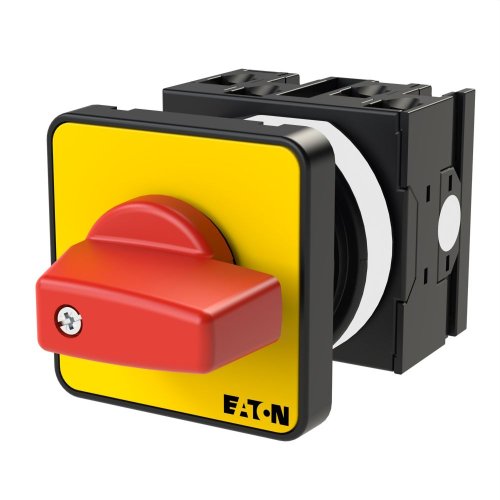 Eaton AAN-UIT-schakelaar, 3-polig + N, 20 A, NOOD-UIT-functie, 90 &deg;, inbouw - Eaton 011082 l - 20064706
