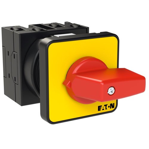 Eaton AAN-UIT-schakelaar, 3-polig + N, 20 A, NOOD-UIT-functie, 90 &deg;, inbouw - Eaton 011082 r - 20064706