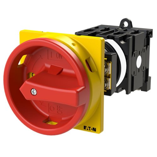 Eaton Hoofdschakelaar, 3-polig + 2MC + 1VC, 20 A, NOOD-UIT-functie, 90 &deg;, af - Eaton 012271 l - 20056762