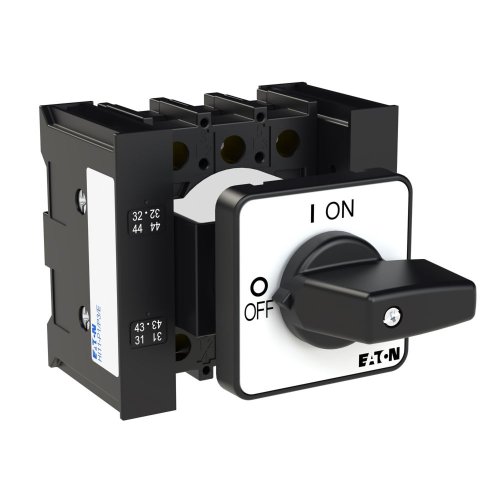 Eaton AAN-UIT-schakelaar, 3-polig + 2MC + 2VC, 25 A, eengats frontinbouw - Eaton 012395 r - 20056455