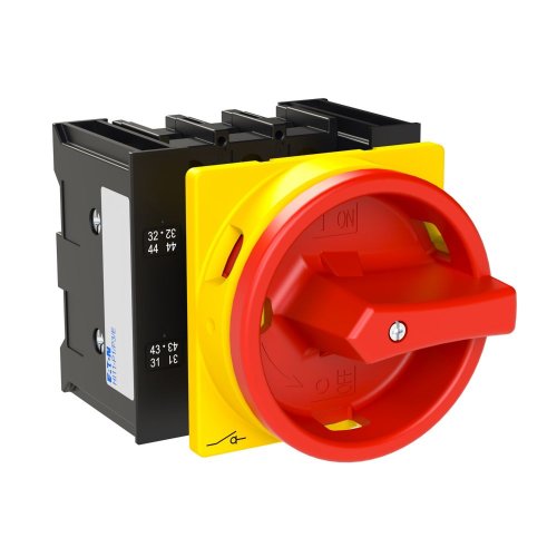 Eaton Hoofdschakelaar, 3-polig + 2MC + 2VC, 32 A, NOOD-UIT-functie, inbouw - Eaton 012464 r - 20056462