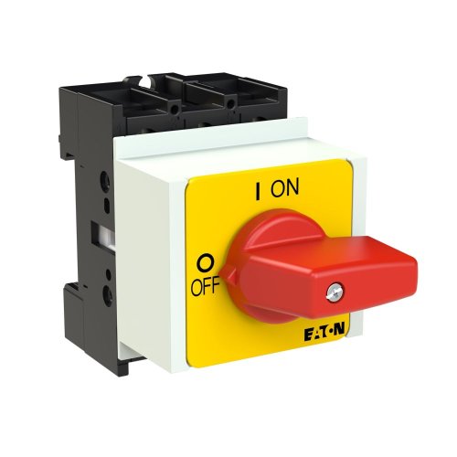 Eaton AAN-UIT-schakelaar, 3-polig, 25 A, NOOD-UIT-functie, Verdelerinbouw - Eaton 013140 r - 20056512