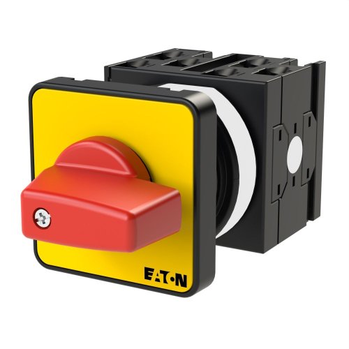 Eaton AAN-UIT-schakelaar, 6-polig, 20 A, NOOD-UIT-functie, 90 &deg;, inbouw - Eaton 013504 l - 20056552