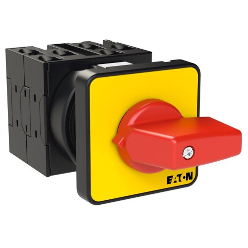 Eaton AAN-UIT-schakelaar, 6-polig, 20 A, NOOD-UIT-functie, 90 &deg;, inbouw - Eaton 013504 r - 20056552
