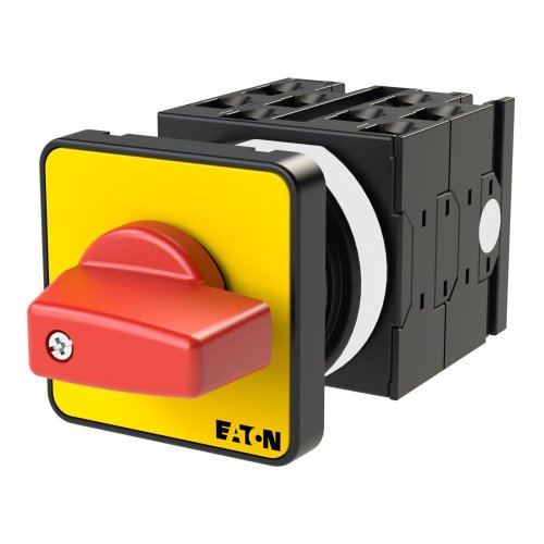 Eaton AAN-UIT-schakelaar, 8-polig, 20 A, NOOD-UIT-functie, 90 &deg;, inbouw - Eaton 014001 l - 20056604