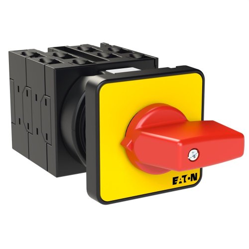 Eaton AAN-UIT-schakelaar, 8-polig, 20 A, NOOD-UIT-functie, 90 &deg;, inbouw - Eaton 014001 r - 20056604