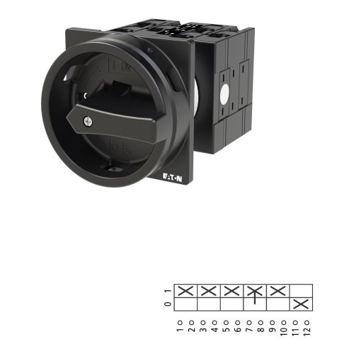Eaton Hoofdschakelaar, 3-polig + N + 1MC + 1VC, 32 A, HOLD-functie, 90 &deg;, af - Eaton 014375 l1 - 20056654