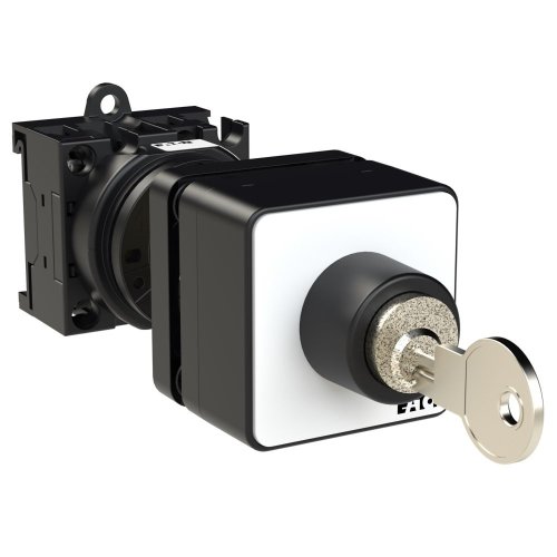 Eaton AAN-UIT-schakelaar, 2-polig, 20 A, Sleutelbediening S-T0, Frontplaat 0 - Eaton 014971 r - 20056695