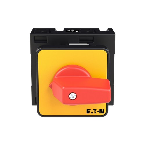 Eaton AAN-UIT-schakelaar, 2-polig, 32 A, NOOD-UIT-functie, 90 &deg;, inbouw - Eaton 016318 c - 20056810