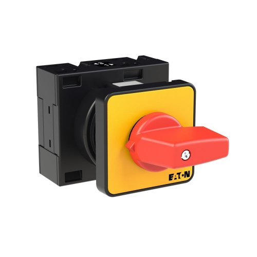 Eaton AAN-UIT-schakelaar, 2-polig, 32 A, NOOD-UIT-functie, 90 &deg;, inbouw - Eaton 016318 r - 20056810