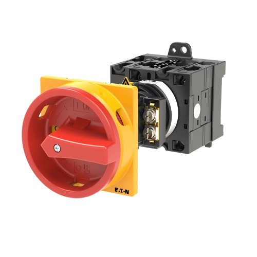 Eaton Hoofdschakelaar, 3-polig + 2MC + 1VC, 32 A, NOOD-UIT-functie, 90 &deg;, af - Eaton 016748 l - 20057351