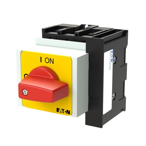 Eaton AAN-UIT-schakelaar, 3-polig + 1MC + 1VC, 32 A, NOOD-UIT-functie, verde - Eaton 025005 l - 20057040