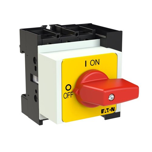 Eaton AAN-UIT-schakelaar, 3-polig + 1MC + 1VC, 32 A, NOOD-UIT-functie, verde - Eaton 025005 r - 20057040
