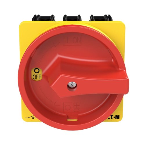 EATON nood/uit schakelaar front inb 3p p3-63/ea/svb - Eaton 031607 c - 31607