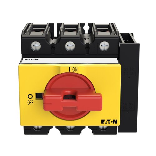 Eaton AAN-UIT-schakelaar, 3-polig + 1MC + 1VC, 63 A, NOOD-UIT-functie, verde - Eaton 039243 c - 20057247