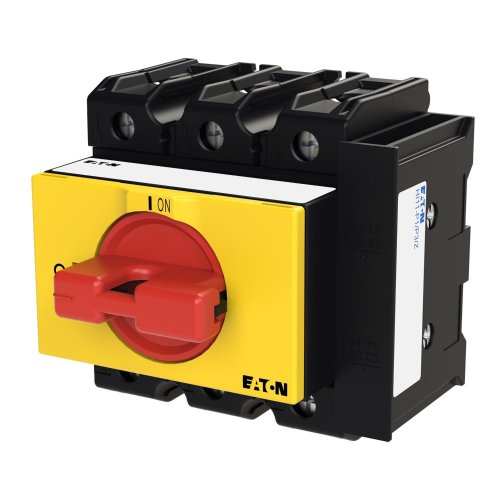 Eaton AAN-UIT-schakelaar, 3-polig + 1MC + 1VC, 63 A, NOOD-UIT-functie, verde - Eaton 039243 l - 20057247