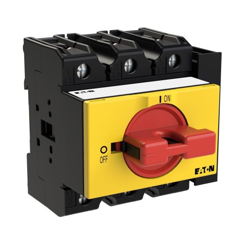 Eaton AAN-UIT-schakelaar, 3-polig + 1MC + 1VC, 63 A, NOOD-UIT-functie, verde - Eaton 039243 r - 20057247