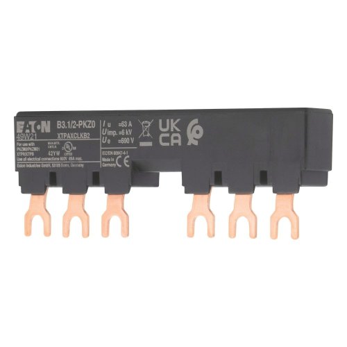 Eaton Kamrail B3.1/2-PKZ0 - 3P - 63 A - - mm2 - Vork - Lengte 99 mm - - Eaton 044945 l - 20057339