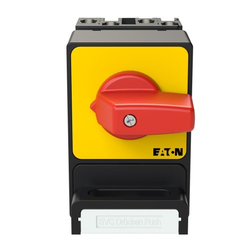 Eaton Paniekschakelaar, 3-polig, 20 A, Hangslotvergrendeling SVC, Frontplaat - Eaton 044973 c - 20057343
