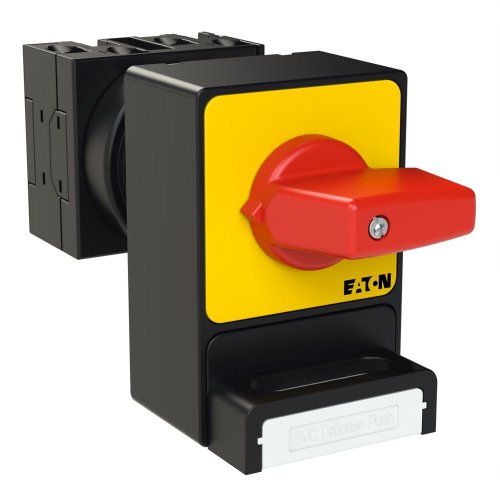 Eaton Paniekschakelaar, 3-polig, 20 A, Hangslotvergrendeling SVC, Frontplaat - Eaton 044973 r - 20057343