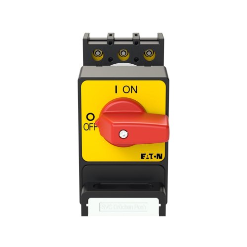 Eaton Paniekschakelaar, 3-polig, 25 A, Hangslotvergrendeling SVC, Frontplaat - Eaton 044974 c - 20057344