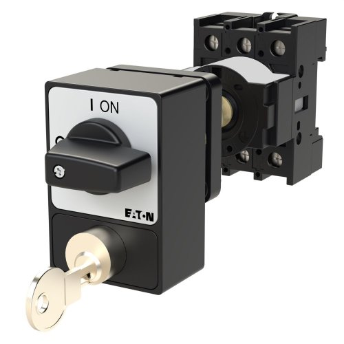 Eaton AAN-UIT-schakelaar, 3-polig, 25 A, Cilinderslotvergrendeling SVA, tuss - Eaton 050969 l - 20057480
