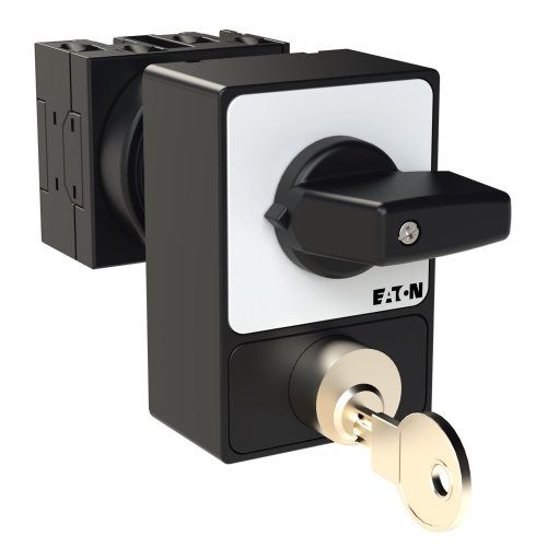 Eaton Omschakelaar, 4-polig, 20 A, Cilinderslotvergrendeling SVA, frontplaat - Eaton 050976 r - 20057489