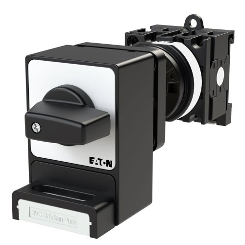 Eaton Omschakelaar, 4-polig, 20 A, Hangslotvergrendeling SVC, frontplaat AUT - Eaton 050980 l - 20057490