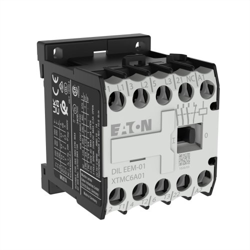 Eaton Magneetschakelaar DILEEM-01(415V50HZ,480V60HZ) 3kW, 0m, 1v - Eaton 051616 r - 20057519