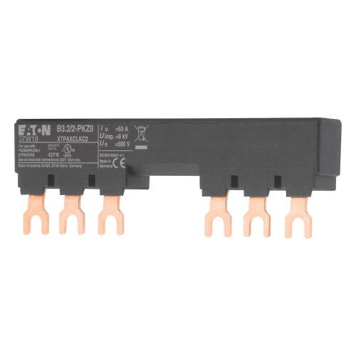 Eaton Kamrail B3.2/2-PKZ0 - 3P - 63 A - - mm2 - Vork - Lengte 108 mm - - Eaton 063963 l - 20057744