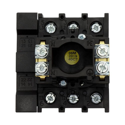 Eaton Hoofdschakelaar, 3-polig + 1MC + 1VC, 25 A, HOLD-functie, afsluitbaar  - Eaton 070194 bk - 20057826