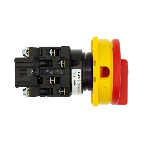 Eaton Hoofdschakelaar, 3-polig + 1MC, 20 A, NOOD-UIT-functie, 90 &deg;, afsluitb - Eaton 081588 bt - 20058029