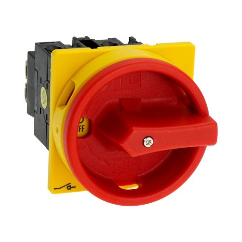 Eaton Hoofdschakelaar, 3-polig + 1MC, 20 A, NOOD-UIT-functie, 90 &deg;, afsluitb - Eaton 081588 r - 20058029