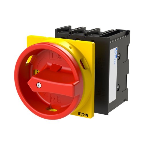 Eaton Hoofdschakelaar, 3-polig + 1MC + 1VC, 25 A, NOOD-UIT-functie, afsluitb - Eaton 091080 l - 20058179