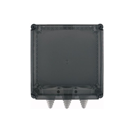 Eaton Kast Ci, HxWxD=375x375x225mm, deksel transparant, 3x kabelflens, boven - Eaton 093504 c - 20058297