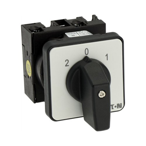 Eaton Omschakelaar, Contacten: 2, 20 A, Frontplaat: 2-0-1, 45 &deg;, vast, inbou - Eaton 095806 r - 20058347
