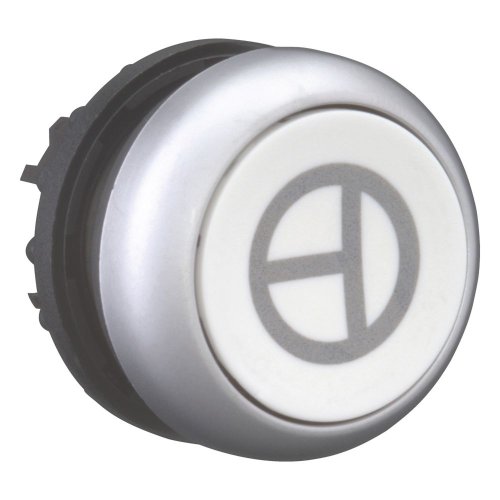 Eaton Drukknop, vlak, wit "tippen", terugverend - Eaton 101673 r - 20058613