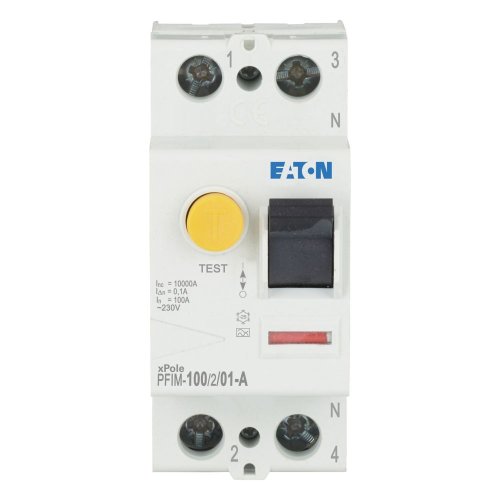 Eaton Aardlekschakelaar (RCCB) PFIM 100A, 2P, 100mA, type A - Eaton 102827 c - 20058890