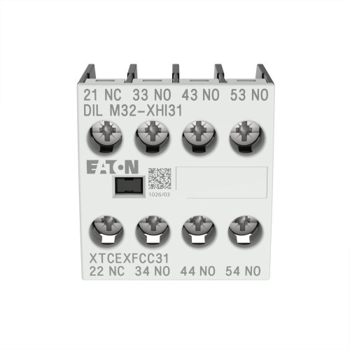 Eaton Magneetschakelaar hulpcontactblok DILM32-XHI31, 3m, 1v - Eaton 106112 c - 20059150