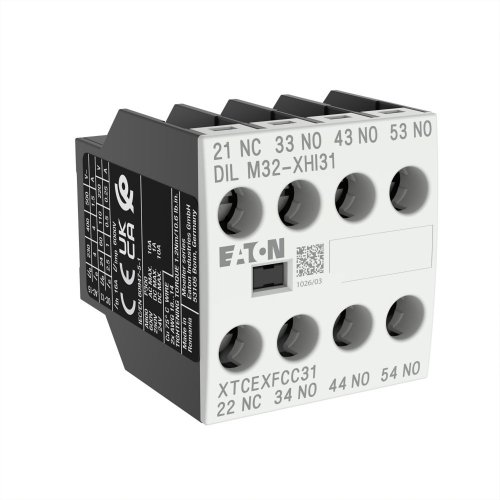 Eaton Magneetschakelaar hulpcontactblok DILM32-XHI31, 3m, 1v - Eaton 106112 r - 20059150