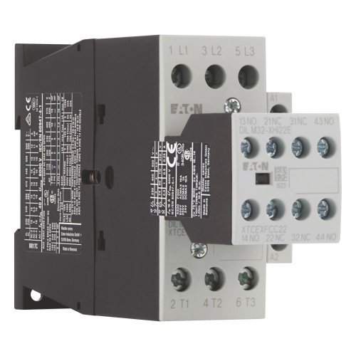 Eaton Magneetschakelaar DILM17-22(RDC24), (24-27VDC), 7,5kW, 2m, 1v - Eaton 106371 r - 20059170