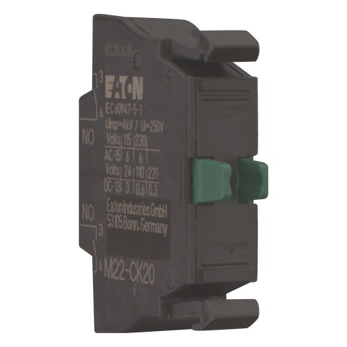 Eaton Contactelement, 2M, frontbevestiging, veertrekaansluiting - Eaton 107898 r - 20059326
