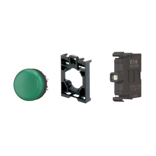 Eaton Signaallampen, vlak, groen, LED, groen, frontbevestiging, 12-30VAC/DC, - Eaton 110927 l - 20059429